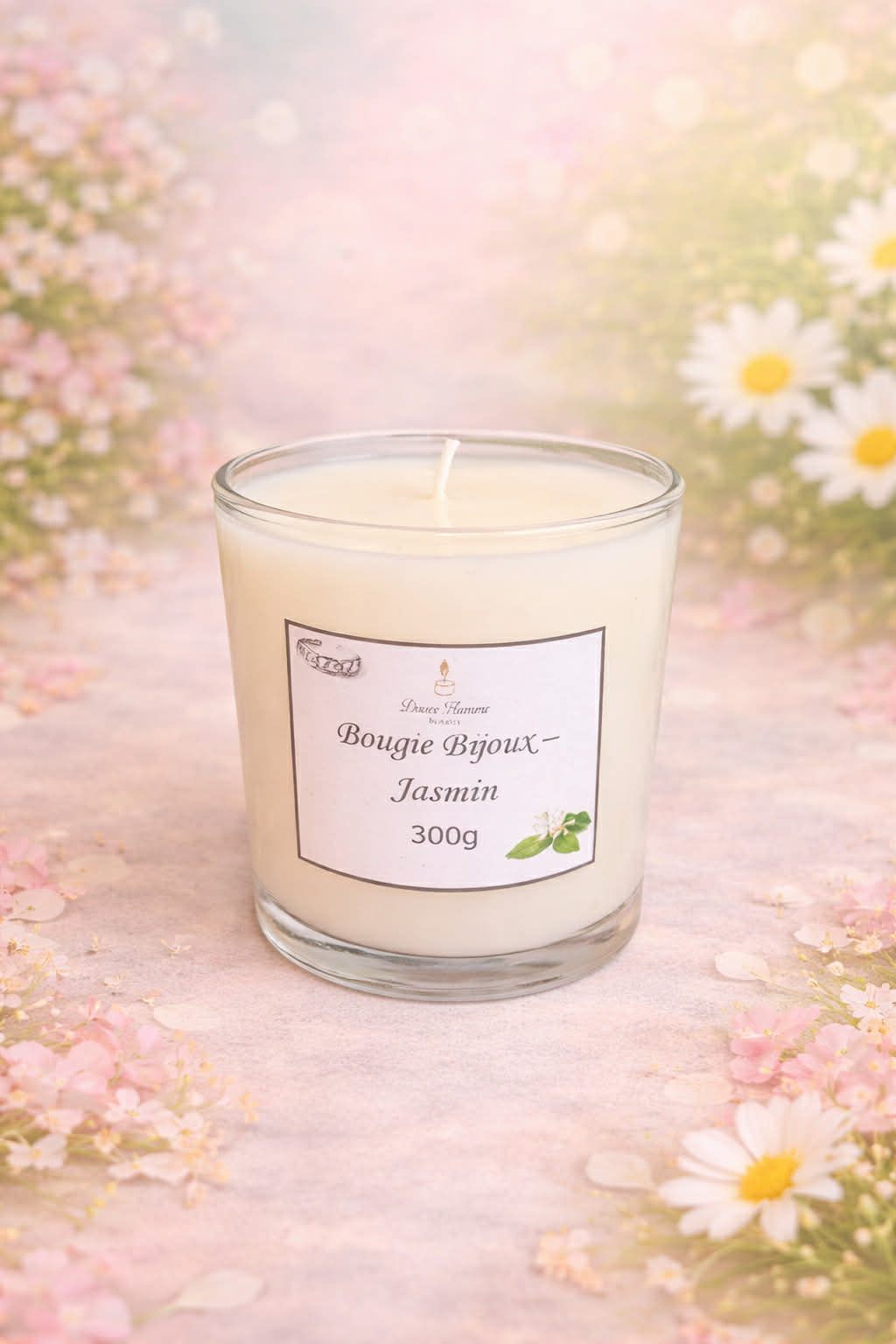 Bougie Bijoux - Jasmin